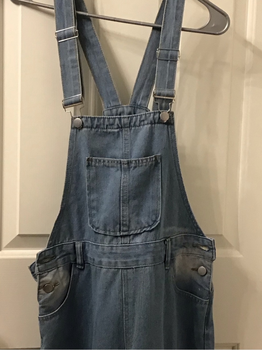 Classic Light Blue Denim Overalls for Men